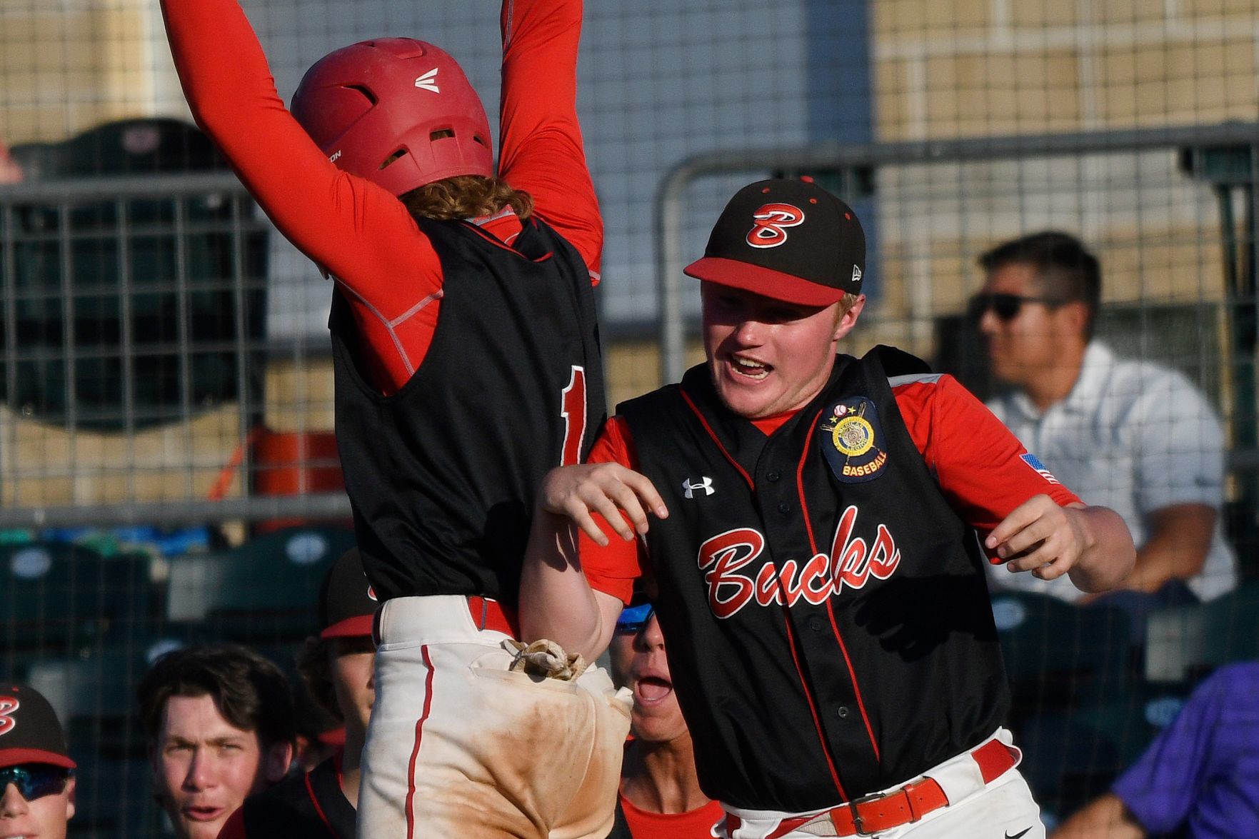 The Billings Royals face the Bozeman Bucks during day 3 of the Legion State AA Tournament